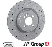 JP Group Bremsscheibe 6063101100 vorne innenbelüftet 316 mm für MINI