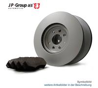 JP GROUP Bremsscheiben Set + Beläge für HONDA CIVIC 8 FD FA FD1 FD7 FA1