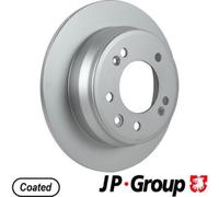 JP Group Bremsscheibe 3563200500 hinten rechts/links voll Ø262mm 10mm für Hyundai Kia