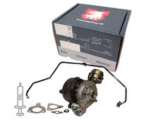 JP GROUP TURBOLADER +ÖLLEITUNG +DICHTSATZ passend für AUDI A4 A6 SKODA SUPERB VW