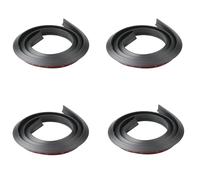 JPYDFI 4 Stück Autorad Augenbrauen Antikollisionsstreifen für Volvo V60 2013-2018, Auto Radlauf Schutz Auto Kotflügel Verbreiterung,Matte Black