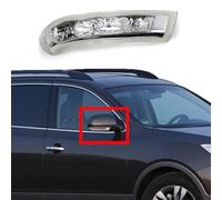 Jrfeng Auto Seitenansicht Rückspiegel Signal Licht Für Hyundai Santa Fe ix55, Außenspiegel Blinker Seitenblinker Blinker Auto Teile 87613 3J000 87623 3J000,Right
