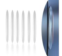 JSYDMA 6 Stück Autotür Kantenschutz, für Toyota Yaris 4 | GR | Cross | Hybride Türkantenschutzleisten, Auto Gummi Türkantenschoner Türkantenschutz Aufkleber,C-transparent