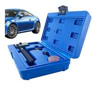 Jubepk Bördelset für Bremsleitungen, manuelle Wartung von Automobilen, Bördelwerkzeug für Kupferbremsleitungen, für Mechaniker, Werkstätten und Reparaturen