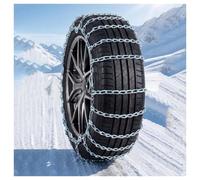 JUCCJUXIN Anti Rutsch Schneeketten Schnee Traktion | Optimaler Grip Einfache Montage, Schneekette aus Metall for verschiedenen Reifengrößen(235/50R20)