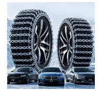 JUCCJUXIN Automatische Schneeketten, Optimaler Grip | Winterliche Traktionskabel, schnelle Montage von Schneeketten for Pkw Pickups und Suv(215/65R17)