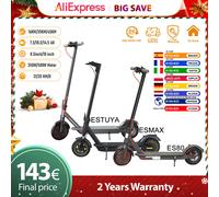 JUICEASE Tragbarer Elektroroller 16/45 km Smart APP 31/35 km/h Schnelle Geschwindigkeit 350 W/1000 W Wasserdichter IP65 Elektro-Tretroller 7.5AH350W ESTUYA