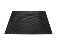 JUMPLAWN Rutschfeste Elektromobil Pedalmatte aus Langlebigem Gummi Wetterfest Zuschneidbar Große für Scooter und Motorrad Fußpad