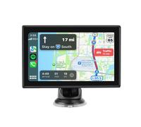Junsun 7 Zoll Wireless CarPlay 1080P-Rückfahrkamera Portables Apple CarPlay Und Android Auto