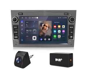 Junsun Autoradio Für Opel Corsa D AStra H Zafira B Meriva Vivaro Mit DAB+ Und Rückfahrkamera