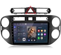 JUNSUN VW Tiguan (2007-2016) 128GB CARPLAY Autoradio, FM, AM, Bluetooth, Black