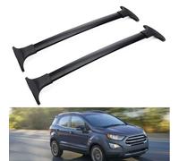 JUNYEW Dachgepäckträger Dachträger für Ford Ecosport 2013-2016 2018 2019 2017 2020 2021 2022 2023 -Aluminium (2 Stücke) Integrierte Dachreling Tragkraft 75 Kg Vormontiert Inklusive Schloss,B