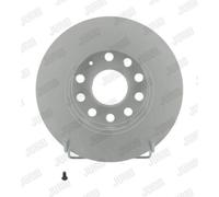 JURID Bremsscheibe hinten rechts links voll 256mm für SKODA VW SEAT AUDI VAG 562238JC