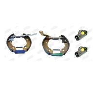 JURID Bremsbackensatz Bremsbacken hinten für Fiat Panda 141_ Lancia Y10 156