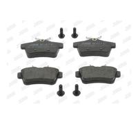 Jurid Bremsbeläge 573315JC hinten – für Peugeot 3008 1.6 HDi, Citroën DS