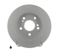 JURID Bremsscheibe hinten rechts links voll 258mm für MERCEDES-BENZ 561333JC