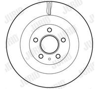 Bremsscheibe JURID 562645JC