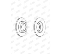 JURID Bremsscheibe hinten rechts links voll 302mm für RENAULT GENERAL MOTORS VAUXHALL OPEL NISSAN 562941JC