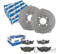 JURID BREMSSCHEIBEN 239mm + BELÄGE VORNE passend für VW POLO 6N1 6N2 LUPO AROSA