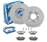 JURID BREMSSCHEIBEN 245mm + BELÄGE HINTEN passend für AUDI A4 B5 NUR quattro