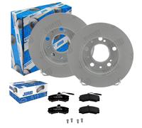 JURID BREMSSCHEIBEN 256mm BELÄGE VORNE passend für FIAT DUCATO PEUGEOT J5 + C25