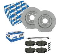 JURID BREMSSCHEIBEN 259mm + BELÄGE VORNE passend für RENAULT TWINGO 2 2007-2014