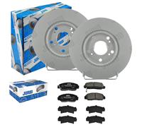 JURID BREMSSCHEIBEN 282mm + BELÄGE VORNE passend für HONDA CIVIC 8 FD FA STREAM