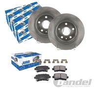JURID BREMSSCHEIBEN 292mm + BELÄGE HINTEN passend für OPEL INSIGNIA A Limo Kombi