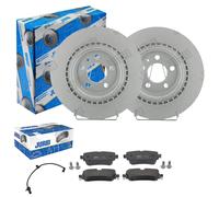 JURID BREMSSCHEIBEN 330mm + BELÄGE HINTEN passend für AUDI Q7 4M Bj. 2015-2019