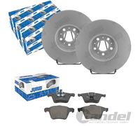 JURID BREMSSCHEIBEN 336mm + BELÄGE VORNE passend für VOLVO XC90 Bj. 2002 - 2014