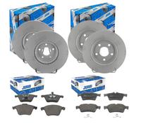 JURID BREMSSCHEIBEN + BELÄGE VORNE + HINTEN passend für VOLVO S40 V40 V50 C70
