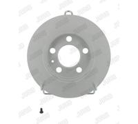 JURID Bremsscheiben hinten Ø239 mm Voll für Audi TT 8N3 8N9 8L1 Skoda Octavia I