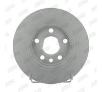 Jurid Bremsscheibe 562081JC hinten rechts/links voll 280 mm für VW SEAT SKODA VAG