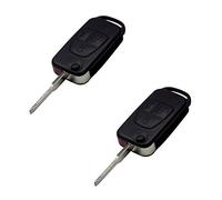 JURMANN 2X Mercedes Schlüssel Gehäuse Fernbedienung Klappschlüssel 3 Tasten KS06NO W168 W202 W203 C208 A208 W124 A124 C124 W163 W210 R129 R170 W638