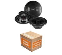 JUST SOUND best choice for caraudio Lautsprecher Boxen Einbaupaket für Musway ME62 kompatibel mit Citroën Berlingo II vorne | 80W RMS hoher Wirkungsgrad