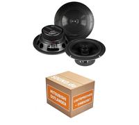 JUST SOUND best choice for caraudio Lautsprecher Boxen Einbaupaket für Musway ME62 kompatibel mit Mitsubishi Outlander CW0 hinten | 80W RMS hoher Wirkungsgrad