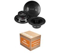 JUST SOUND best choice for caraudio Lautsprecher Boxen Einbaupaket für Musway ME62 kompatibel mit Opel Insignia A vorne | 80W RMS hoher Wirkungsgrad