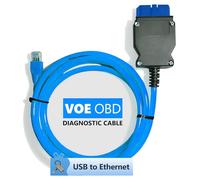 JUTA VOE OBD2 Diagnoseadapter für Volvo basierend auf SPA CMA Plattform 2016+ ersetzen 9513108 9513062 mit USB zu Ethernet Adapter Kompatibel mit VIDA PC Software oder Software von Drittanbietern