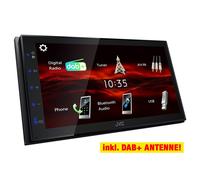JVC 2-DIN KW-M180DBT Auto Radioset für PEUGEOT 207/307/Expert