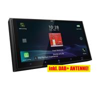 JVC 2-DIN KW-M795DBW Auto Radioset für SMART ForTwo 451 ab 10/2010