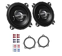 JVC Auto Lautsprecher Boxen CS-J420X 420 Watt 10 cm 2 Wege Koax passend für BMW 3er E90 E91 2005-2012 Türen vorne