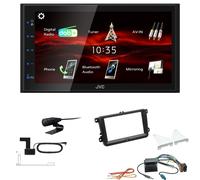 JVC Bluetooth 2DIN DAB+ Autoradio für Volkswagen VW Caddy ab 2003