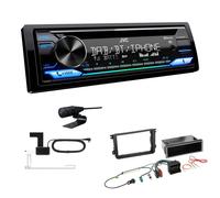 JVC CD-Receiver Autoradio DAB+ Bluetooth für Volkswagen VW Caddy III schwarz