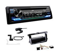 JVC CD-Receiver Radio DAB+ BT für Volkswagen VW Caddy III piano black Canbus