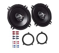 JVC CS-J520X Auto Lautsprecher Boxen 500 Watt 13 cm 2 Wege Koax passend für BMW 3er Touring (E46) 1999-2005 Türen Front