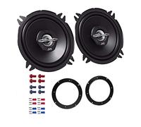 JVC CS-J520X Auto Lautsprecher Boxen 500 Watt 13 cm 2 Wege Koax passend für Citroen C8 ab 2002 Türen Front