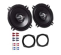 JVC CS-J520X Auto Lautsprecher Boxen 500 Watt 13 cm 2 Wege Koax passend für Nissan Micra K12 2003-2010 Seitliche Heckablage