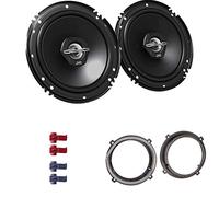 JVC CS-J620X Auto Lautsprecher 16,5 cm mit Einbauset passend für KIA Sportage ab 2010 Türen vorne 600 W 165mm 2 Wege Koax