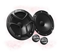 JVC Front/Heck Auto Lautsprecher Kompo für NISSAN Juke 1+2 ab 2010