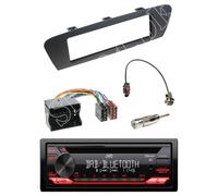 JVC KD-DB622BT Radio DAB+ Bluetooth Mit Einbauset für Renault Scénic (JZ)